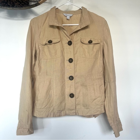 Relativity 100% Linen Jacket - Picture 3 of 10